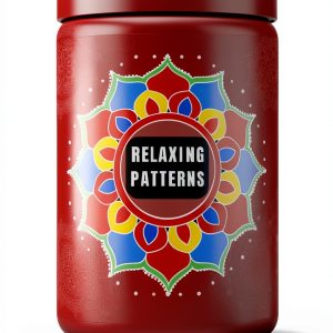 Kids Stress Relief Mandala Coloring Book 32 Page Replica Ages 5-18-0