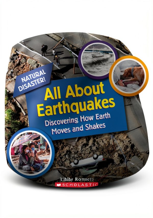 Children's Earthquake and Volcano Book for Kids, Ages 3-5, Library-0