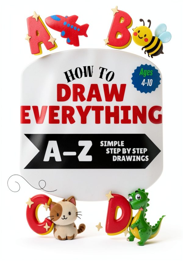 Children Craft Activity Book Printable Art DIY Projects Ages 6-12-0
