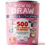 Learn to Draw, Sketch and Cartoon Step-by-Step Art Books for Children-0