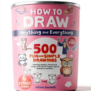 Learn to Draw, Sketch and Cartoon Step-by-Step Art Books for Children-0