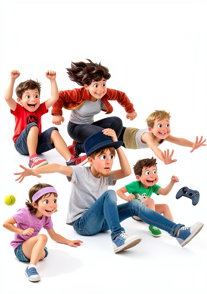 Installing FGTeeV Children’s Activity Book by HarperAlley 208‑Page Kindle on a wooden desk