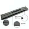 Drywall Stilt Straps Hiumtree Nylon Adjustable Black-4