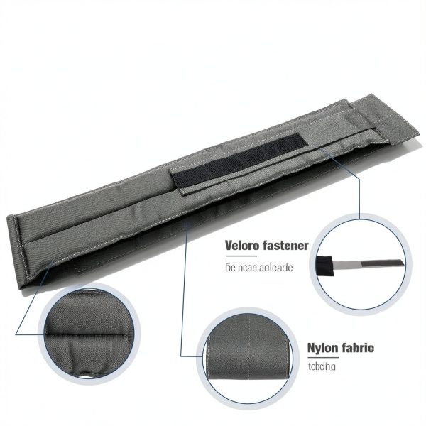 Drywall Stilt Straps Hiumtree Nylon Adjustable Black-4