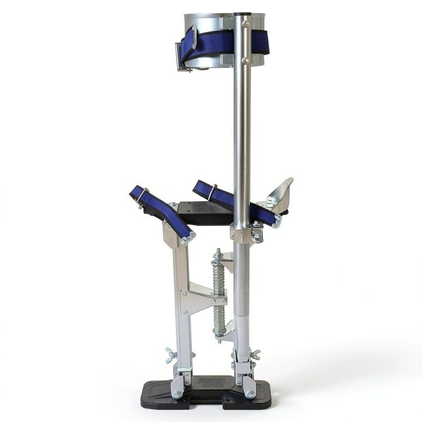 Drywall Stilts marddpair Adjustable Aluminum Stilt 15-23 inch Silver-6