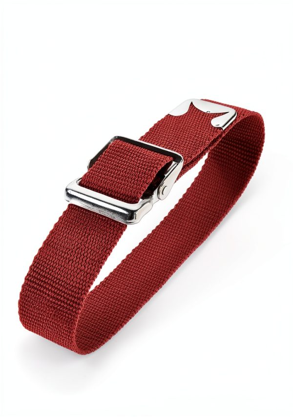 Drywall Stilts Leg Band Straps Funnytek Nylon Adjustable – Red 23.6in-2