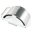 Drywall Stilt Replacement Parts 2PCS Silver FAMIWIN Curved Plates-1