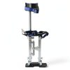 Drywall Stilts marddpair Adjustable Aluminum Stilt 15-23 inch Silver-5