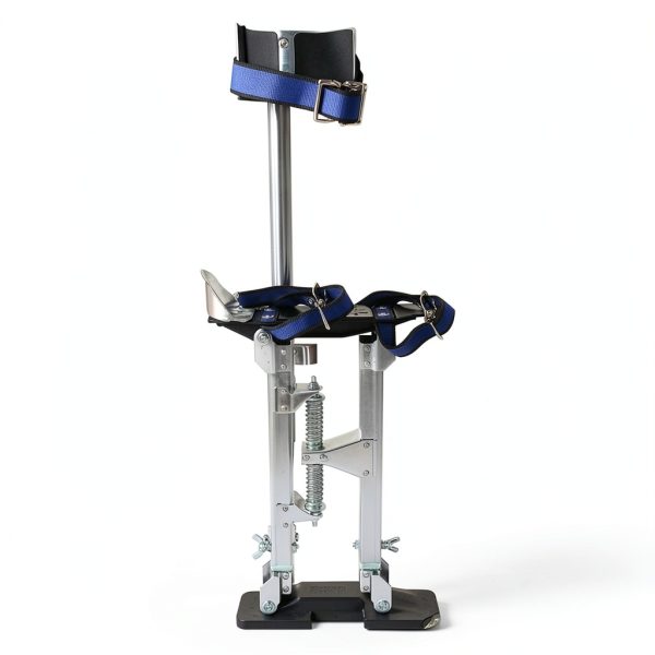 Drywall Stilts marddpair Adjustable Aluminum Stilt 15-23 inch Silver-5