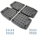 Drywall Stilt 4-Piece Anti-Slip Replacement Kit VanHuavic Rubber Sole-0