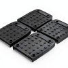 EMVANV 4pcs Stilt Sole Anti-Slip Pads for Drywall, Non-Slip Construction Stilt Sole Replacement Kit for Indoor Painter Taping Construction Decorating-2