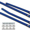 Drywall Stilts Straps LIDSCURA Adjustable Blue Nylon Straps (4 pcs)-1
