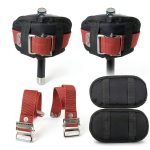 Drywall Stilt Pads – EVAIVENY Nylon Straps with EVA Pads – 2 Pairs-0
