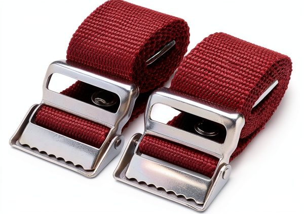 Drywall Stilts Leg Band Straps Funnytek Nylon Adjustable – Red 23.6in-0