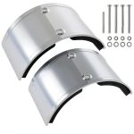 Drywall Stilt Replacement Parts 2PCS Silver FAMIWIN Curved Plates-0