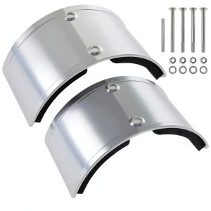 Drywall Stilt Replacement Parts 2PCS Silver FAMIWIN Curved Plates-0