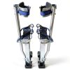 Drywall Stilts marddpair Adjustable Aluminum Stilt 15-23 inch Silver-0