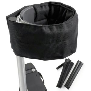 Drywall Stilt Straps Toyosport 2‑Piece Set Nylon Leg Bands 41‑in Black-0