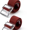 Drywall Stilts Leg Band Straps Funnytek Nylon Adjustable – Red 23.6in-3