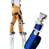 Drywall Stilts Straps LIDSCURA Adjustable Blue Nylon Straps (4 pcs)-5