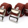 Leg Band Strap Tookie Adjustable Drywall Stilts Replacement Brown 2pcs-7