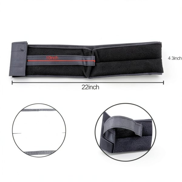 Drywall Stilt Straps Jiaroutk Adjustable Wider Padded Foot Straps-2