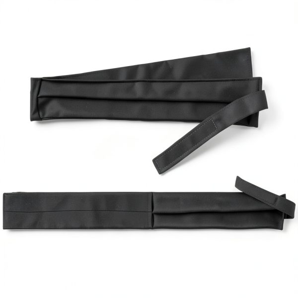 Drywall Stilt Straps Toyosport 2‑Piece Set Nylon Leg Bands 41‑in Black-1