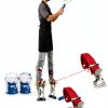 Universal Drywall Stilt Replacement Straps (4PCS) - Adjustable Nylon Leg Straps for Secure & Comfortable High Work - Construction, Painting, Plastering, Street Performances-3
