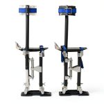 Drywall Stilts GESEXI 15-23 Inch Black Aluminum Painter Stilt-0