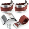 2 PCS Drywall Stilt Replacement Parts, Leg Straps Kit for Stilts, Leg Fixing for Plastering, Painting and Wiring-0
