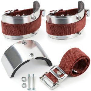 2 PCS Drywall Stilt Replacement Parts, Leg Straps Kit for Stilts, Leg Fixing for Plastering, Painting and Wiring-0