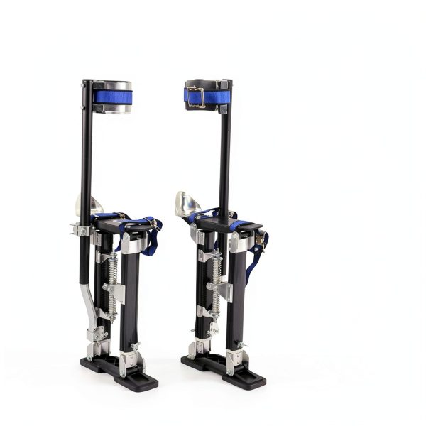 Drywall Stilts GESEXI 15-23 Inch Black Aluminum Painter Stilt-2