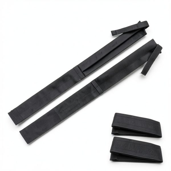 Drywall Stilt Straps MELSTOM Heavy Duty 4 Inch Padded Black Pair-4