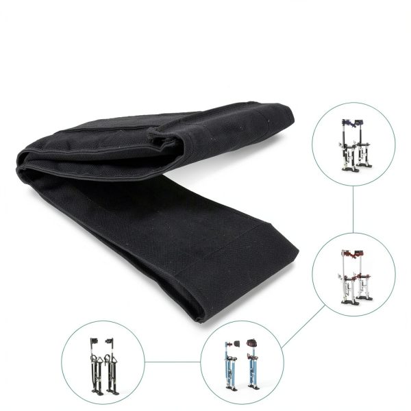 Drywall Stilt Straps YiePhiot Nylon Foot Straps 2 Pack 41x4in-4
