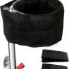 Drywall Stilt Straps MELSTOM Heavy Duty 4 Inch Padded Black Pair-0