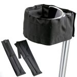 Drywall Stilt Straps QWORK 4" Padded Comfort Band Stilts 1 Pair-0