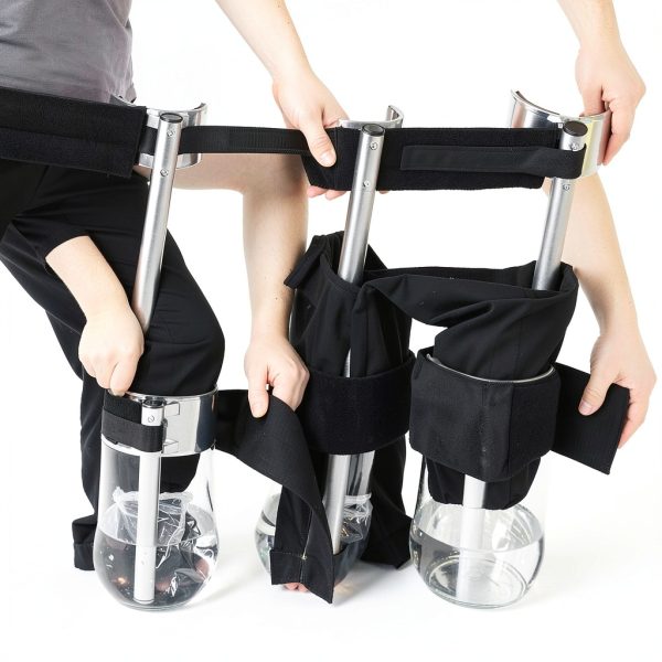 Drywall Stilt Straps, Comfortable for All Day Wear, Heavy Duty and Stability, Work with Various Brands of Stilts, 1 Pair-4