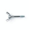 4 Packs Drywall Stilts Wing Bolt Replacement Kits, Stilts Replacement Accessories Wing Nut Kit, Iron Galvanized Wing Butterfly Screws Bolts for Drywall, Construction, Painting, Tripod-6