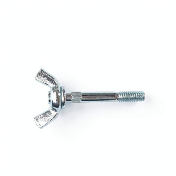 4 Packs Drywall Stilts Wing Bolt Replacement Kits, Stilts Replacement Accessories Wing Nut Kit, Iron Galvanized Wing Butterfly Screws Bolts for Drywall, Construction, Painting, Tripod-6