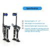 Drywall Stilts GESEXI 15-23 Inch Black Aluminum Painter Stilt-4