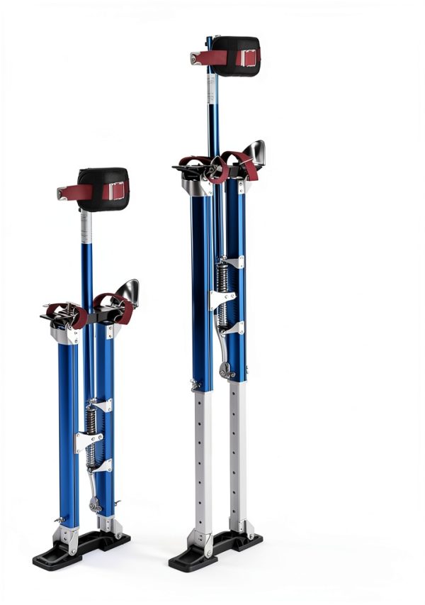 Yescom Drywall Stilts Adjustable Aluminum 24-40in Blue-5