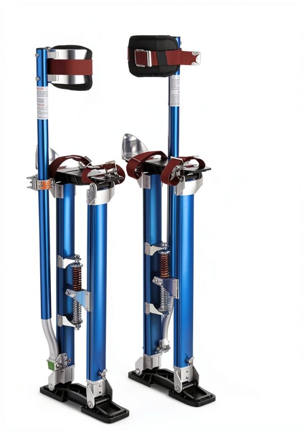 Yescom Drywall Stilts Adjustable Aluminum 24-40in Blue-2