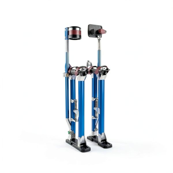 Yescom Drywall Stilts Adjustable Aluminum 24-40in Blue-6