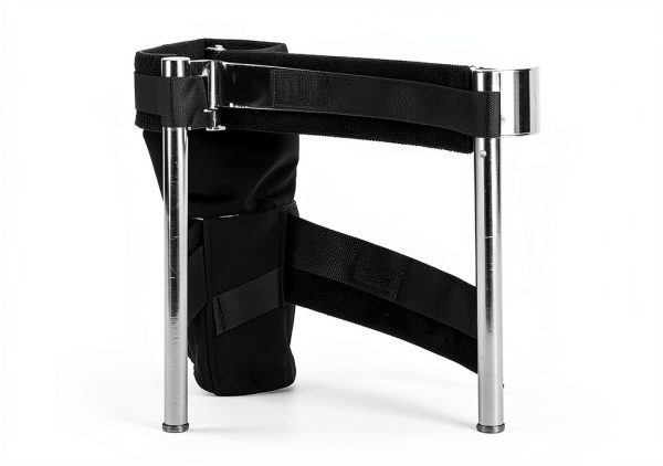Drywall Stilt Straps MELSTOM Heavy Duty 4 Inch Padded Black Pair-1
