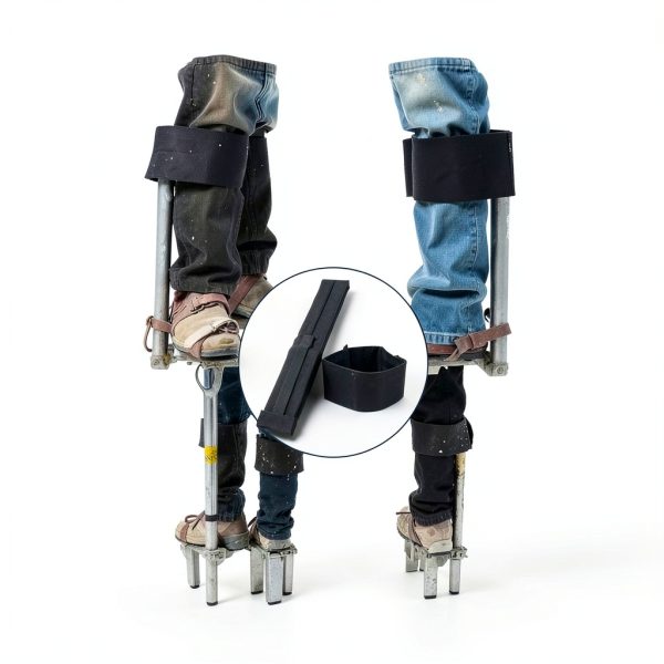 Drywall Stilt Straps YiePhiot Nylon Foot Straps 2 Pack 41x4in-6
