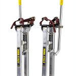 Bon Dura Stilts Deluxe III Drywall Stilts 24‑40 Inch Adjustable Silver-0